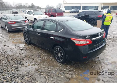 2014 Nissan Sentra Sv из США, поврежденный, VIN 3N1AB7AP9EY311638